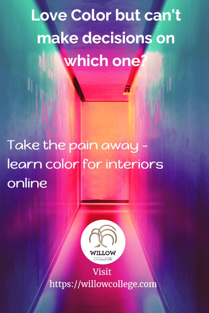 Colorful photo - learn how to use color for interiors