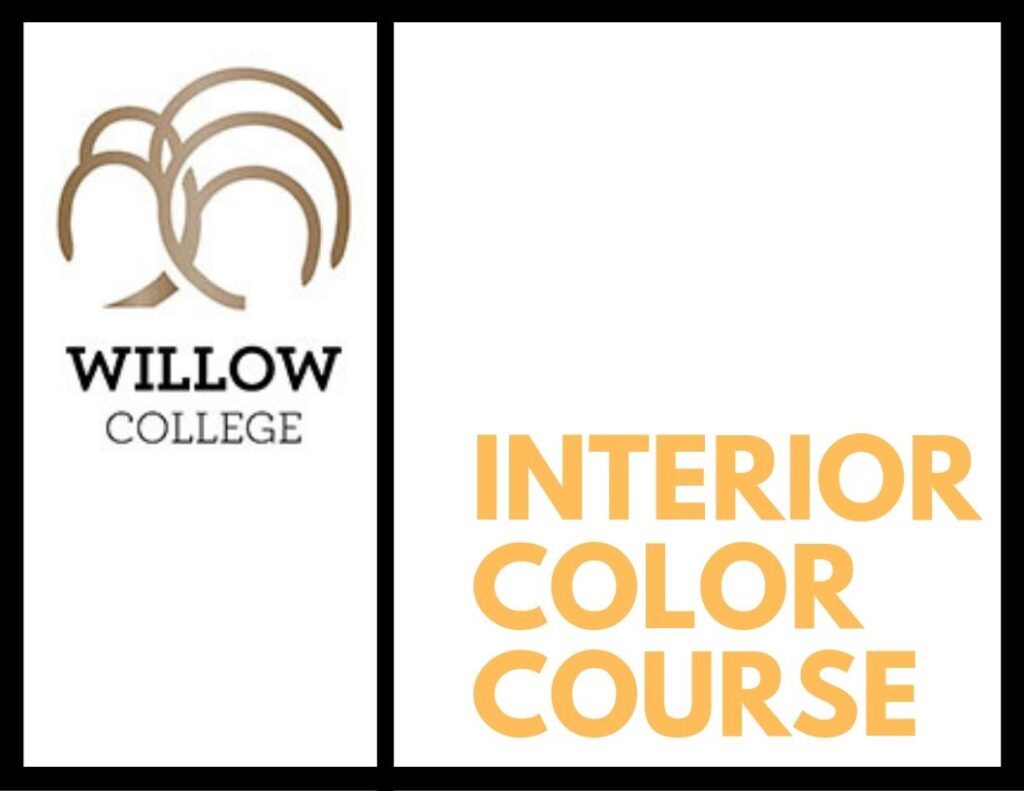 Online Interior Color Course Willow College